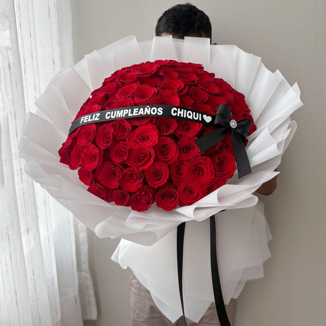 RAMO BUCHON 85 ROSAS